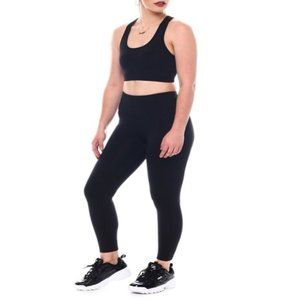 2pc Leggings & Crop Top Set, [Brand New]